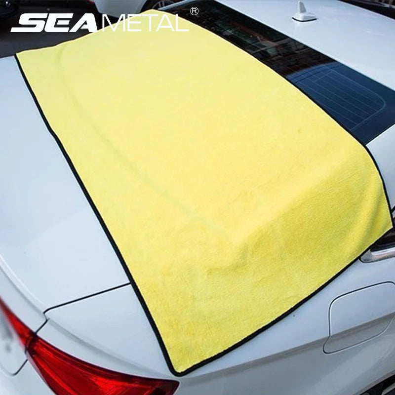 Seametal Premium Microfiber Car Towel – Ultra Absorbent & Scratch Free